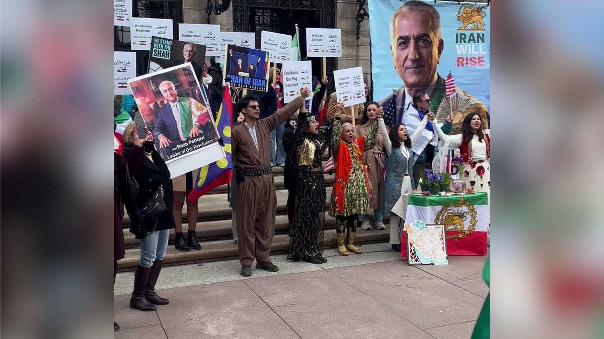 Demonstrators continue to gather in Boston as Iran War enters third week
