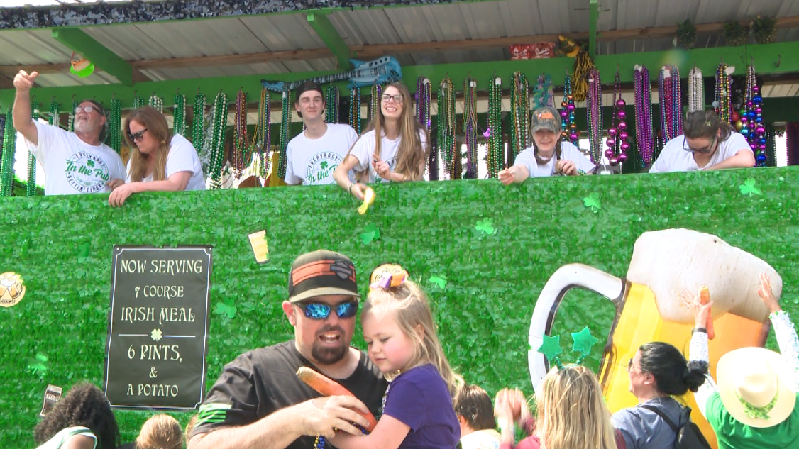 St. Patrick's parades in Metairie and Slidell