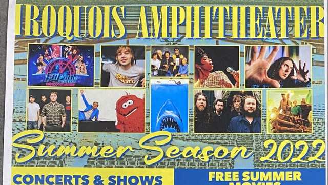 Concerts are back at the Iroquois Amphitheater for 2022 - Vimarsana News