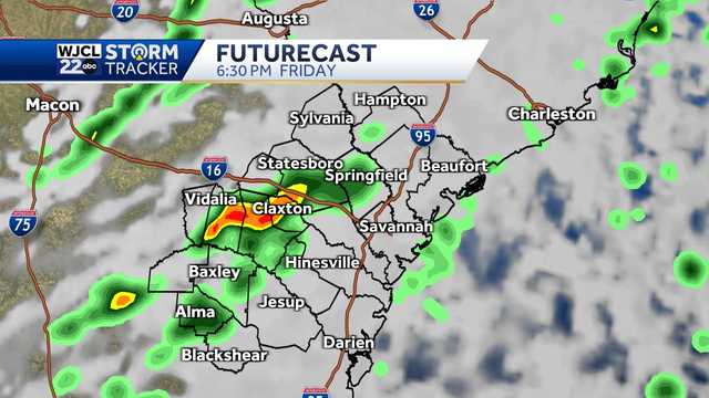 Savannah: Strong storms Friday, then a big temperatures drop - Vimarsana News