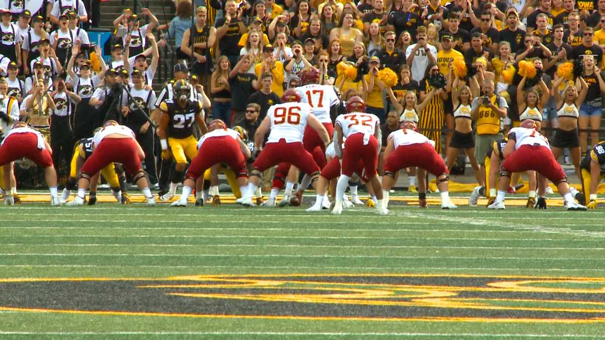 Hawkeye, Cyclone football starting times announced