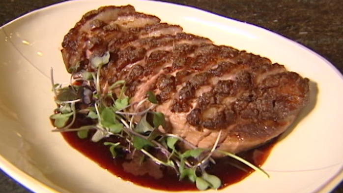 In The Kitchen: Duck with blood orange gastric