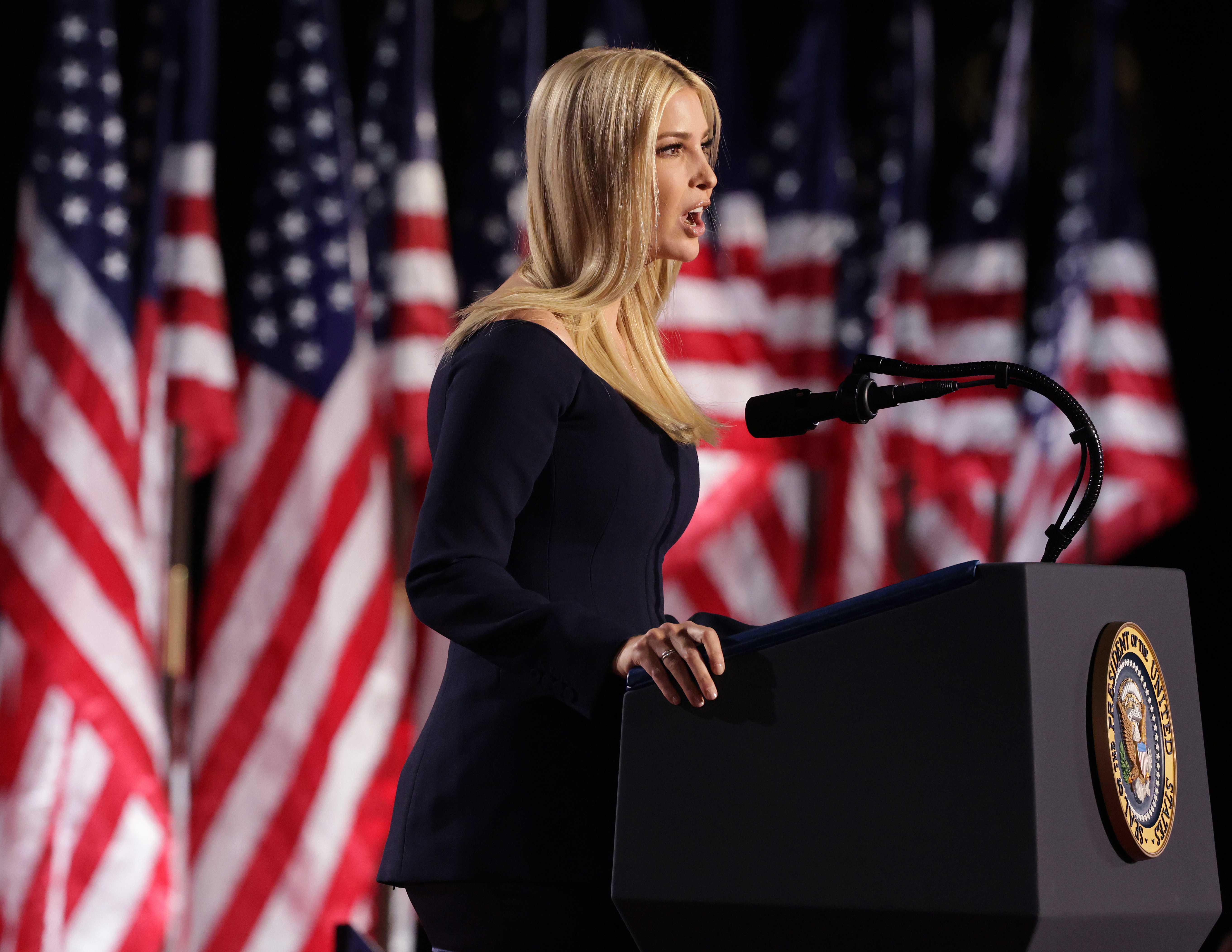 In RNC Speech Ivanka Trump Touts Father S Refusal To Quit   Ivanka Trump Rnc Getty 1598581313 