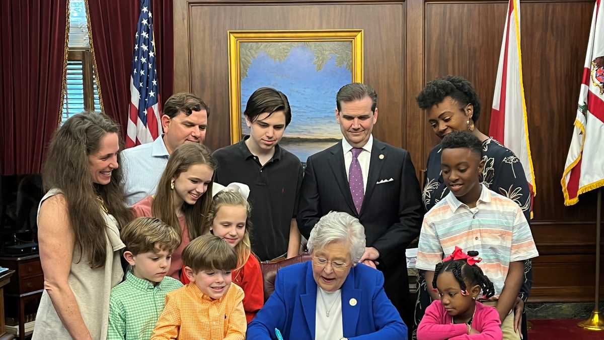 Ivey signs House Bill 231 which provides tax relief to families