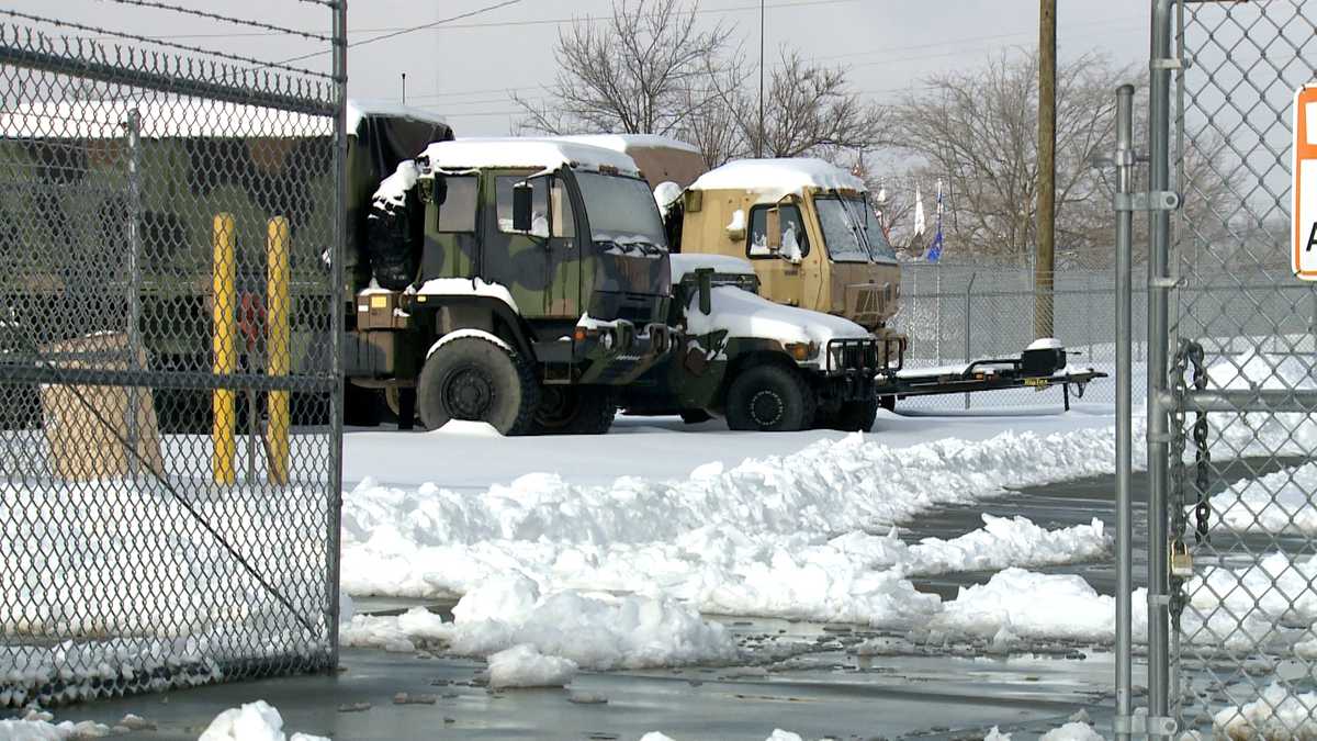 Indiana National Guard assists first responders, stranded motorists