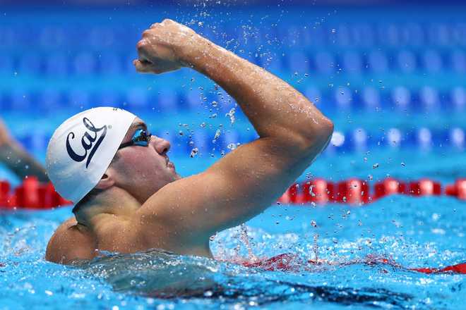 INDIANAPOLIS,&#x20;INDIANA&#x20;-&#x20;JUNE&#x20;19&#x3A;&#x20;Jack&#x20;Alexy&#x20;of&#x20;the&#x20;United&#x20;States&#x20;reacts&#x20;after&#x20;the&#x20;Men&amp;apos&#x3B;s&#x20;100m&#x20;freestyle&#x20;final&#x20;on&#x20;Day&#x20;Five&#x20;of&#x20;the&#x20;2024&#x20;U.S.&#x20;Olympic&#x20;Team&#x20;Swimming&#x20;Trials&#x20;at&#x20;Lucas&#x20;Oil&#x20;Stadium&#x20;on&#x20;June&#x20;19,&#x20;2024&#x20;in&#x20;Indianapolis,&#x20;Indiana.&#x20;&#x28;Photo&#x20;by&#x20;Sarah&#x20;Stier&#x2F;Getty&#x20;Images&#x29;
