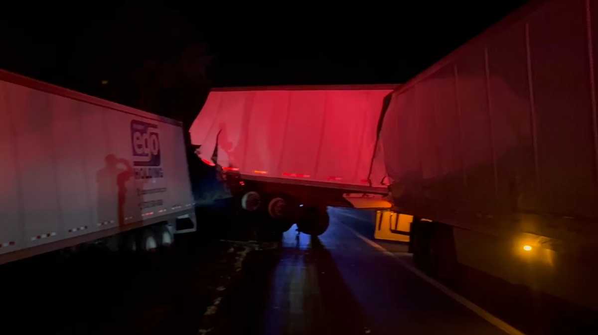 SC: Crash involving semi-trucks shuts down I-85 North for hours