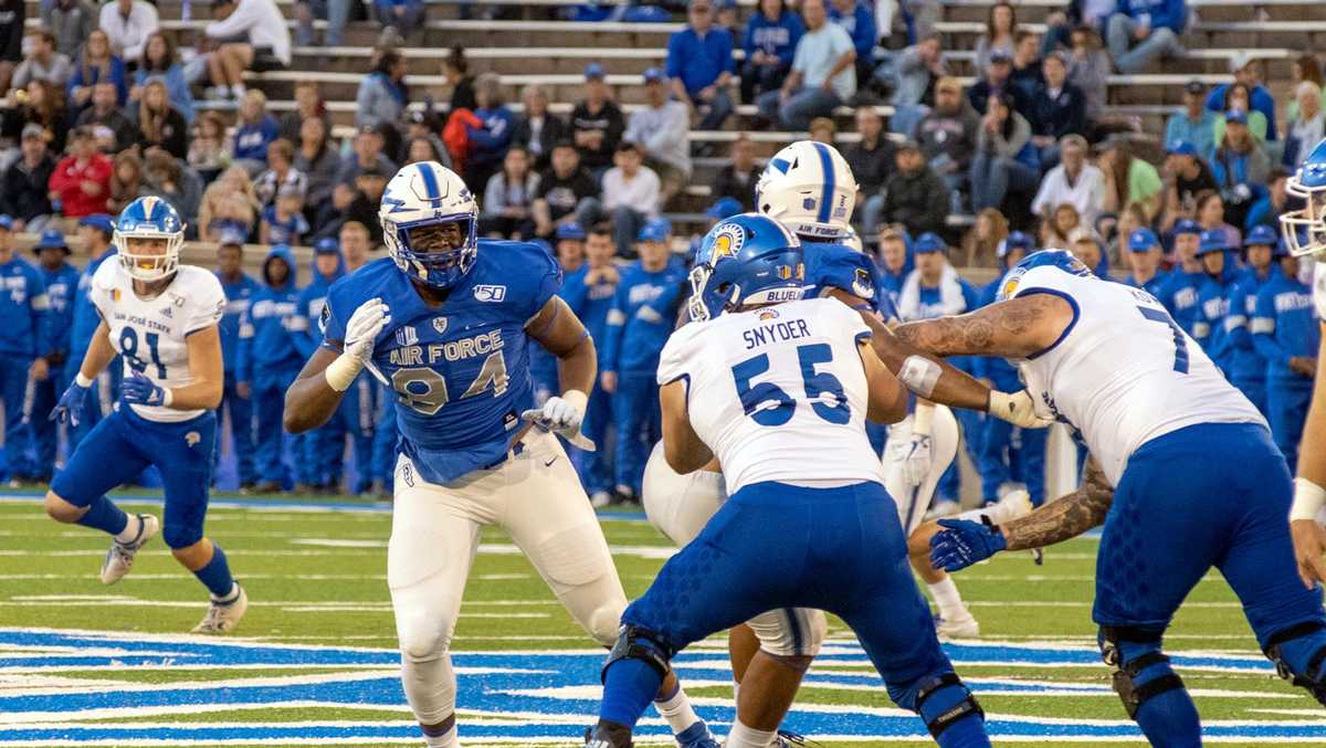 Saints draft Air Force DT Jordan Jackson in the 6th round at 194 - Canal  Street Chronicles