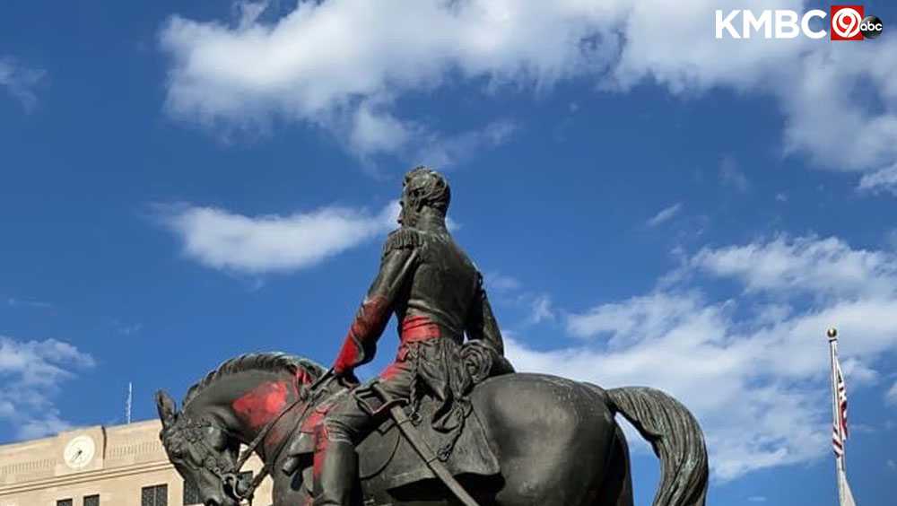Public Push Grows To Take Down Two Statues Of Andrew Jackson In Kansas City,  Missouri, And Independence