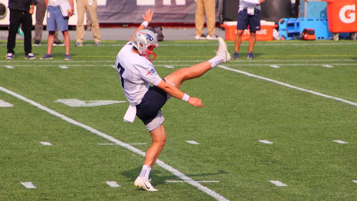 Couper le parieur du Pro Bowl des Patriots de la Nouvelle-Angleterre Jake Bailey