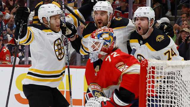 Bruins pull away from Panthers, take 3-1 lead in 1st-round series - Vimarsana News