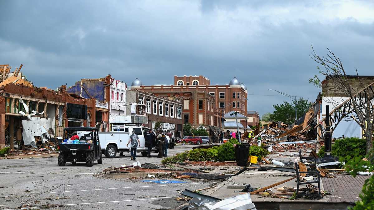 GALLERY: Sulphur tornado leaves destruction in its path