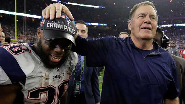 Even Bill Belichick was ready to party after winning Super Bowl LIII