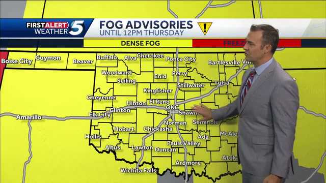 FORECAST: Oklahoma to see another foggy morning on Thursday - Vimarsana News