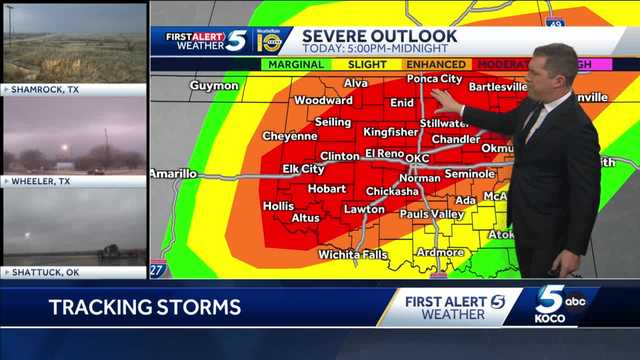 WATCH LIVE: Sky 5 tracks severe weather moving across Oklahoma - Vimarsana News