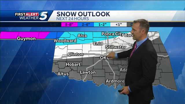 First Alert Ride Along: Tracking winter weather moving across Oklahoma - Vimarsana News