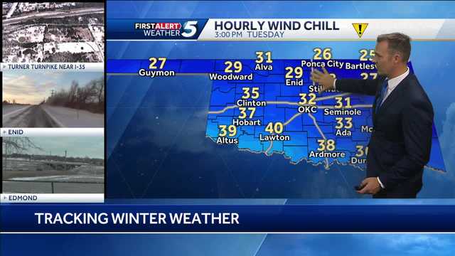 LIVE UPDATES: Oklahoma snow creates slick road conditions - Vimarsana News