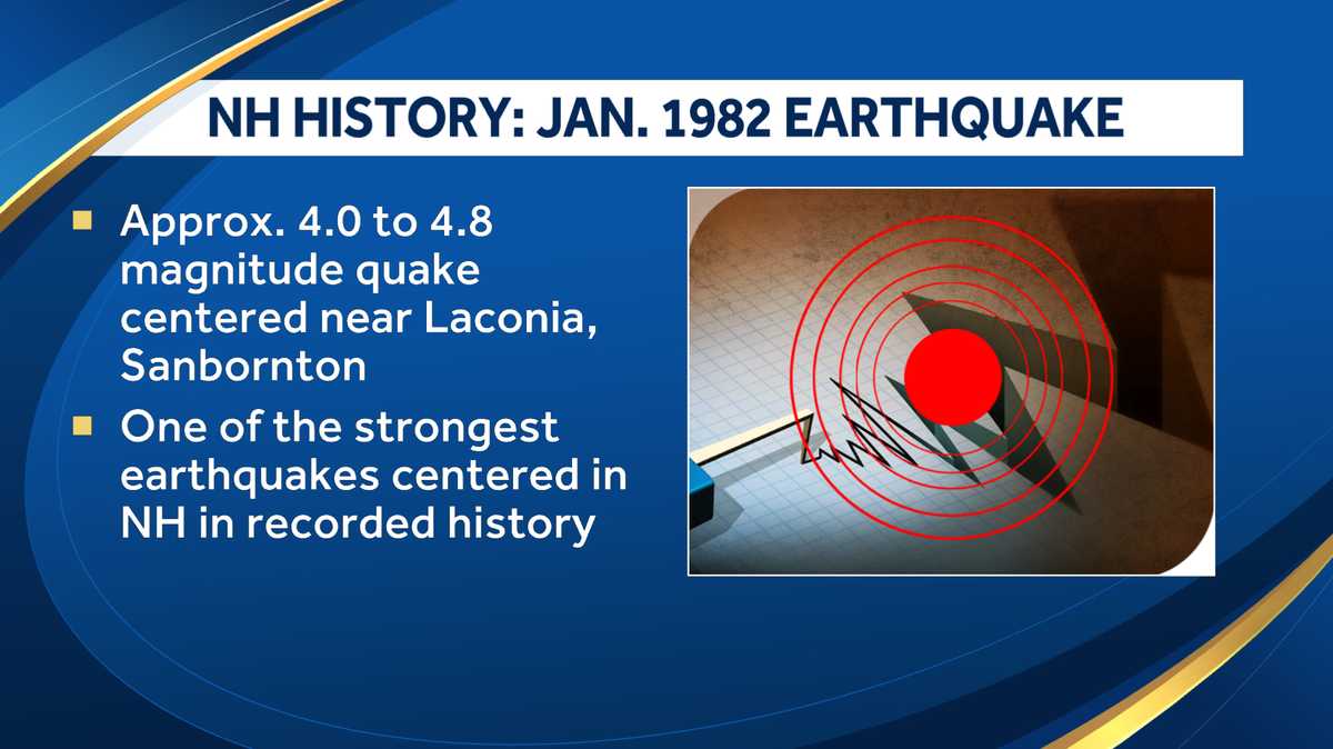 NH earthquake history: Quake centered near Laconia in 1982