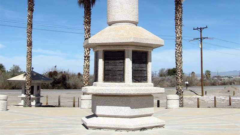 Japanese Internment Camp Memorial in Poston, Arizona.