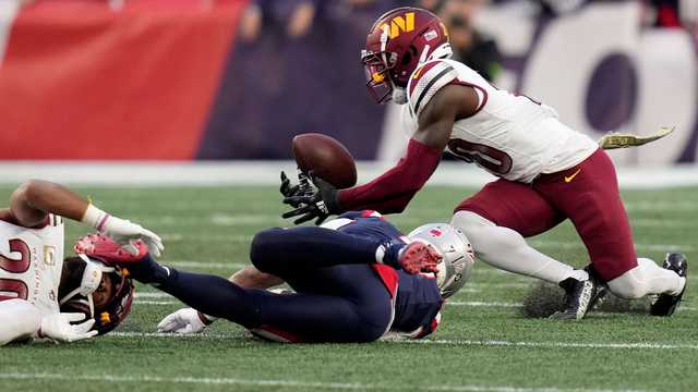 Late interception seals Patriots stunning loss to Commanders - Vimarsana News