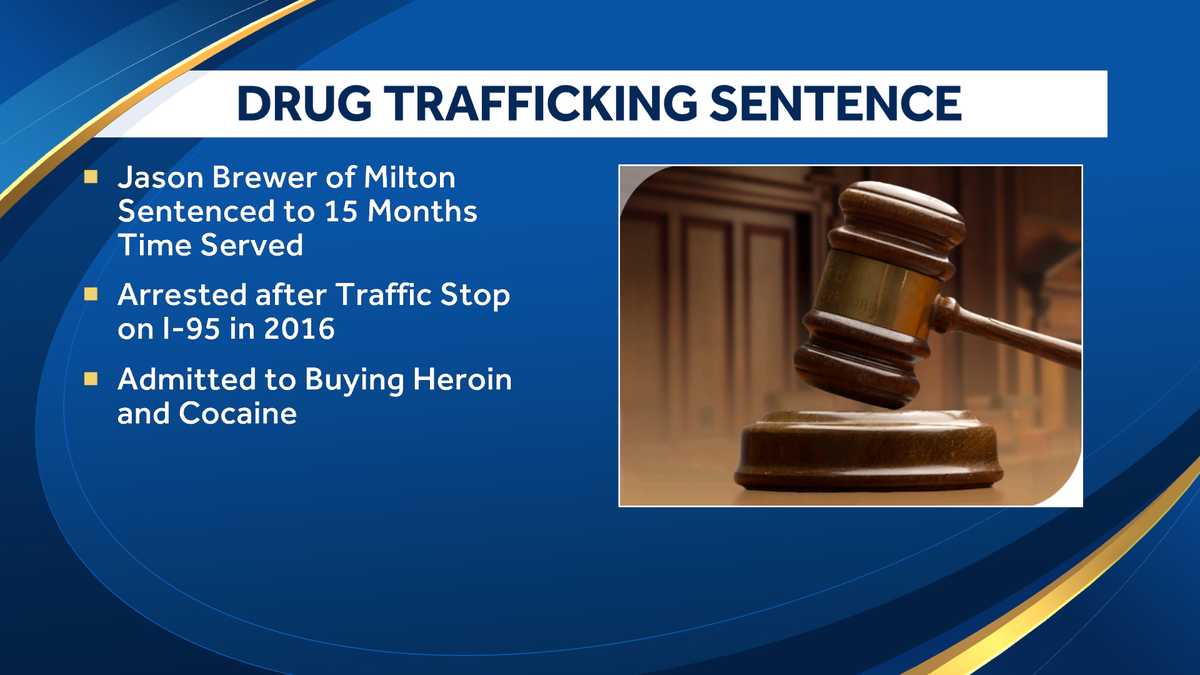 Man sentenced to 15 months for drug trafficking