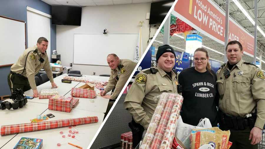 Deputies take woman who couldn't afford Christmas on shopping spree