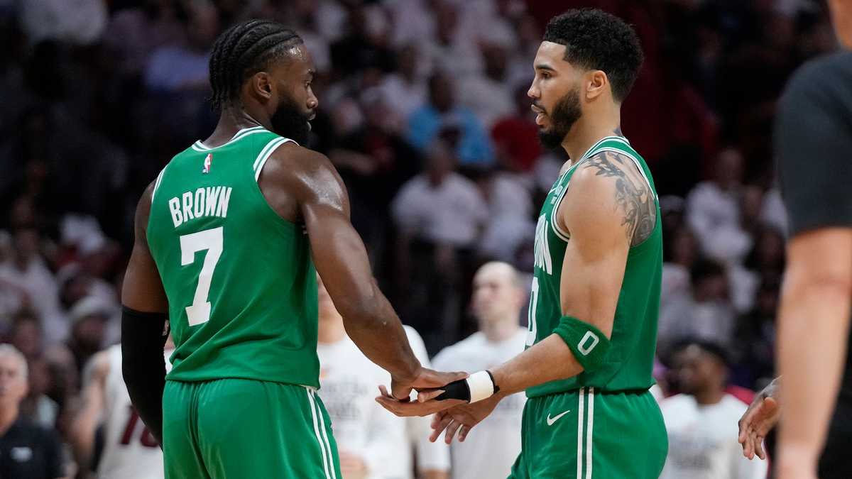Boston Celtics' superfan's jersey designs for each win going viral