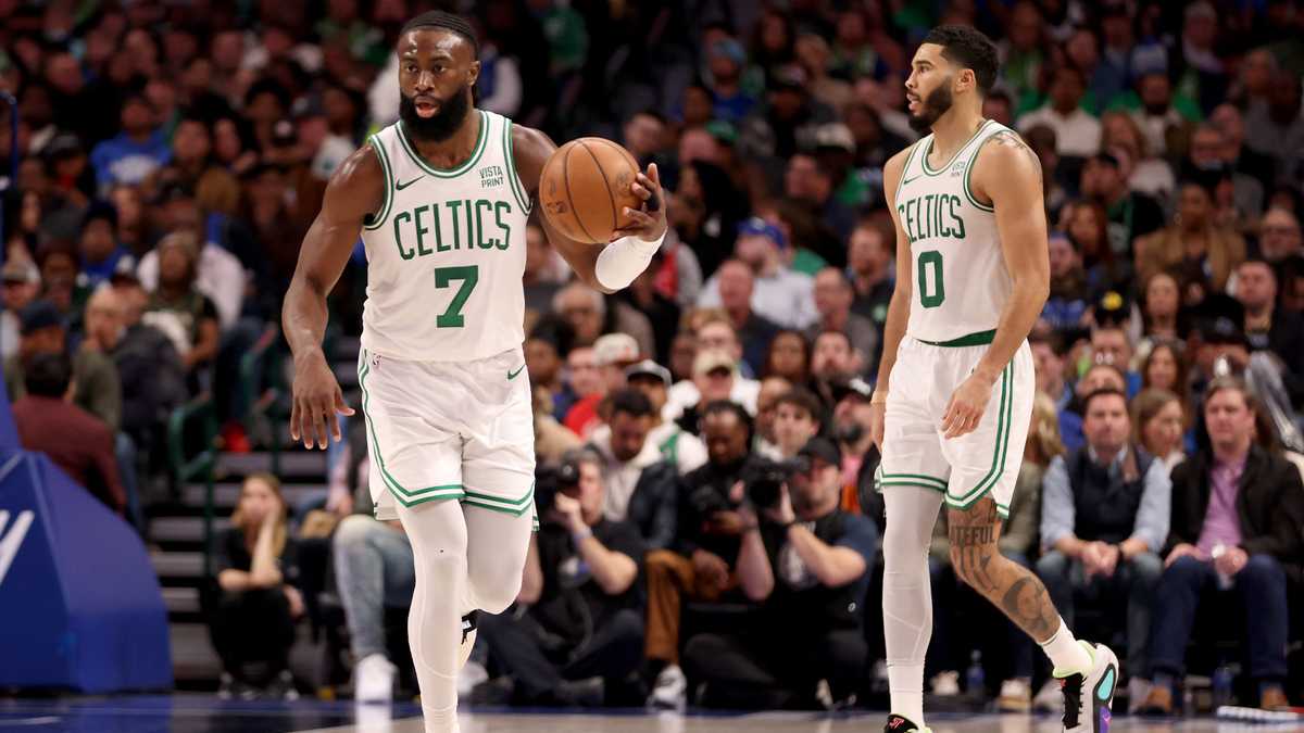 Tatum, Brown lead Celtics to win over Mavericks in Dallas