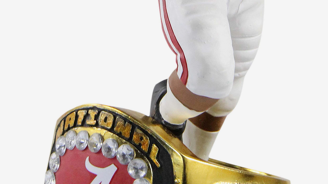 Jaylen Waddle Alabama football national championship bobblehead