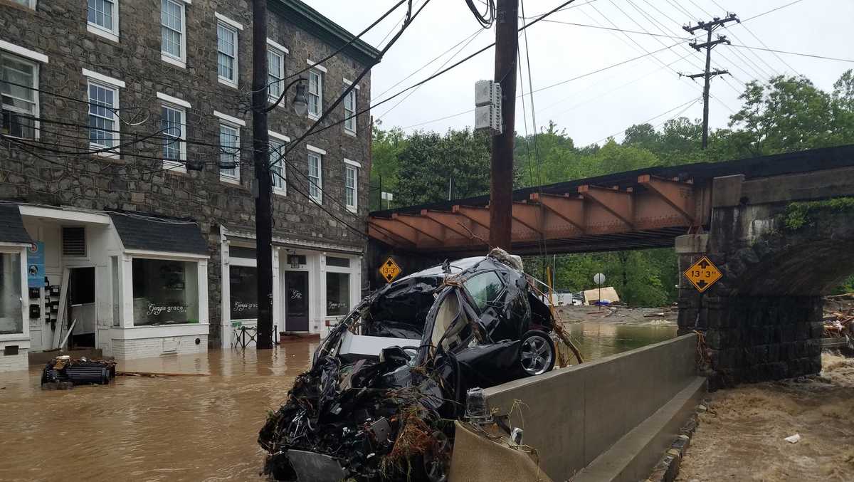 Photos: Ellicott City flooding