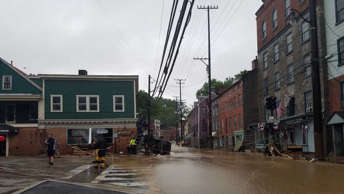 Photos: Ellicott City flooding