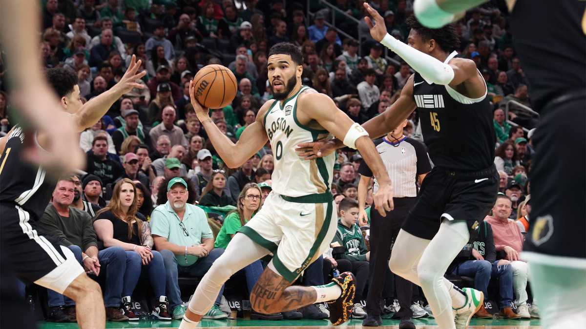 Tatum scores 34, Celtics cruise past short-handed Grizzlies