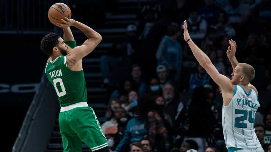 Jayson Tatum takes shot at Charlotte Hornets while explaining why he  doesn't rest