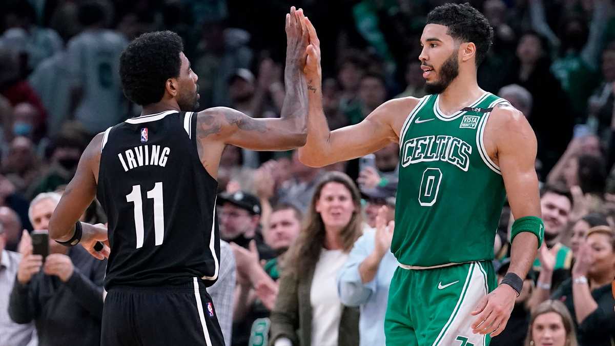 Kyrie Irving has water bottle hurled at him after Nets' victory: It's 'just  underlying racism