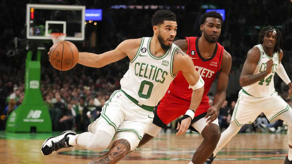 Jaylen Brown, Jayson Tatum Lead Celtics Past Rockets