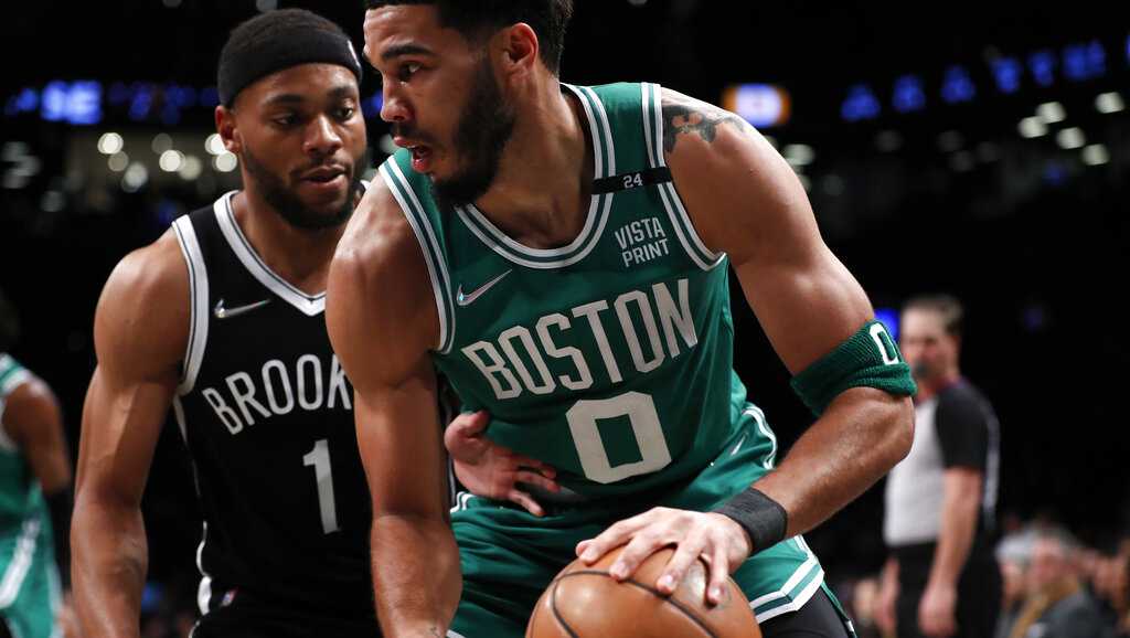 Jayson Tatum scores 30 as Celtics romp again in Brooklyn