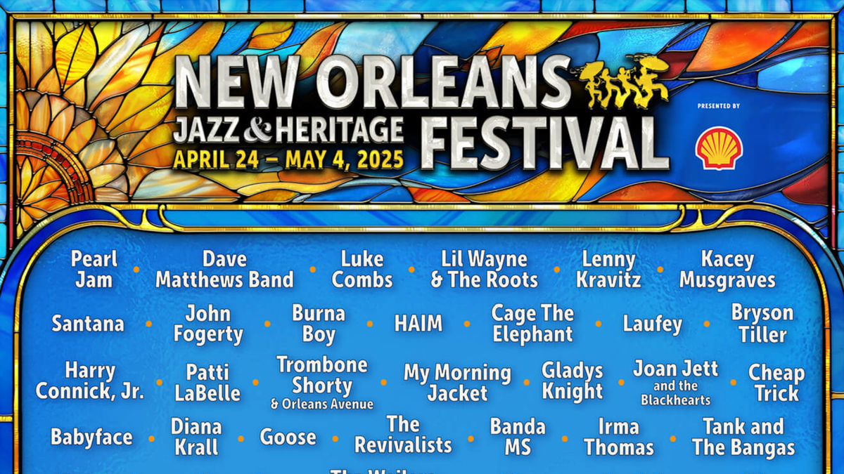 New Orleans Jazz Fest lineup 2025