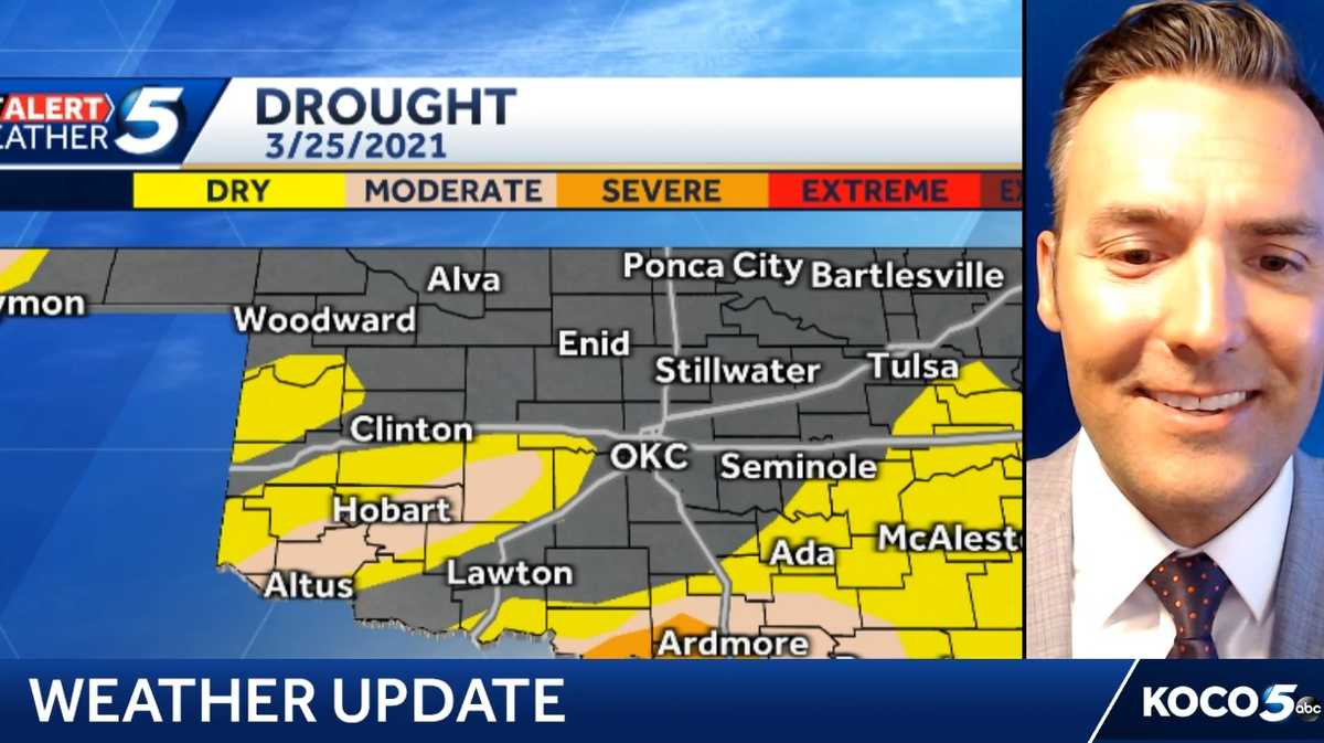 Oklahoma drought update brings good news