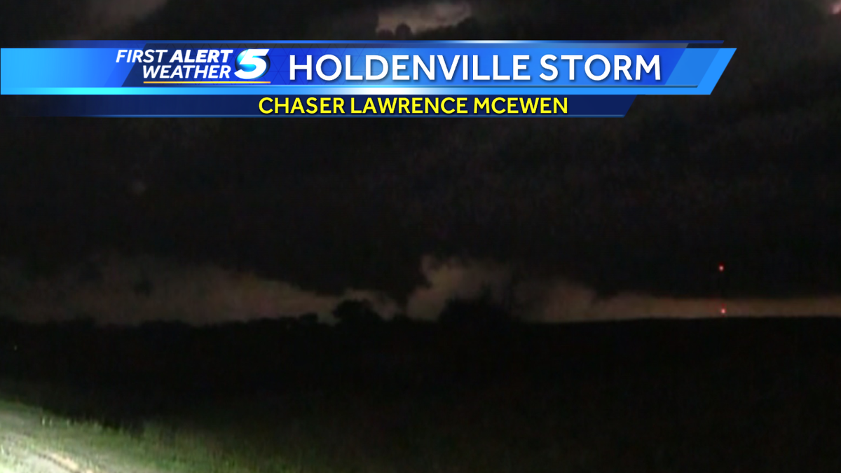 Tuesday night Holdenville tornado likely rated as EF0