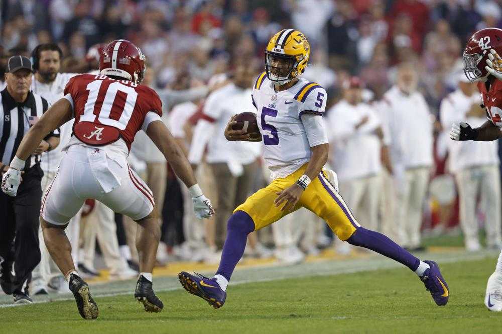 POSTGAME REACTION: Daniels, No. 15 LSU Outlast No. 6 Alabama, 32-31 In OT