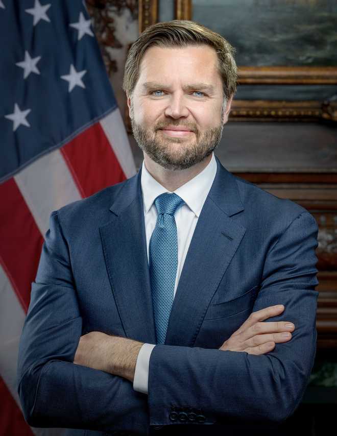 JD Vances Official Vice Presidential Portrait Released