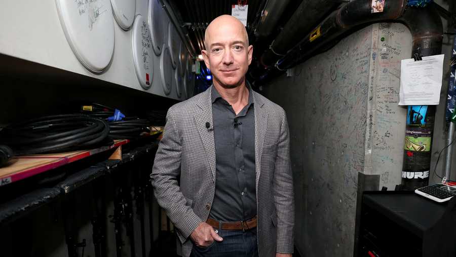 Jeff Bezos attends WIRED25 Summit: WIRED Celebrates 25th Anniversary With Tech Icons Of The Past & Future on Oct. 15, 2018 in San Francisco, California.