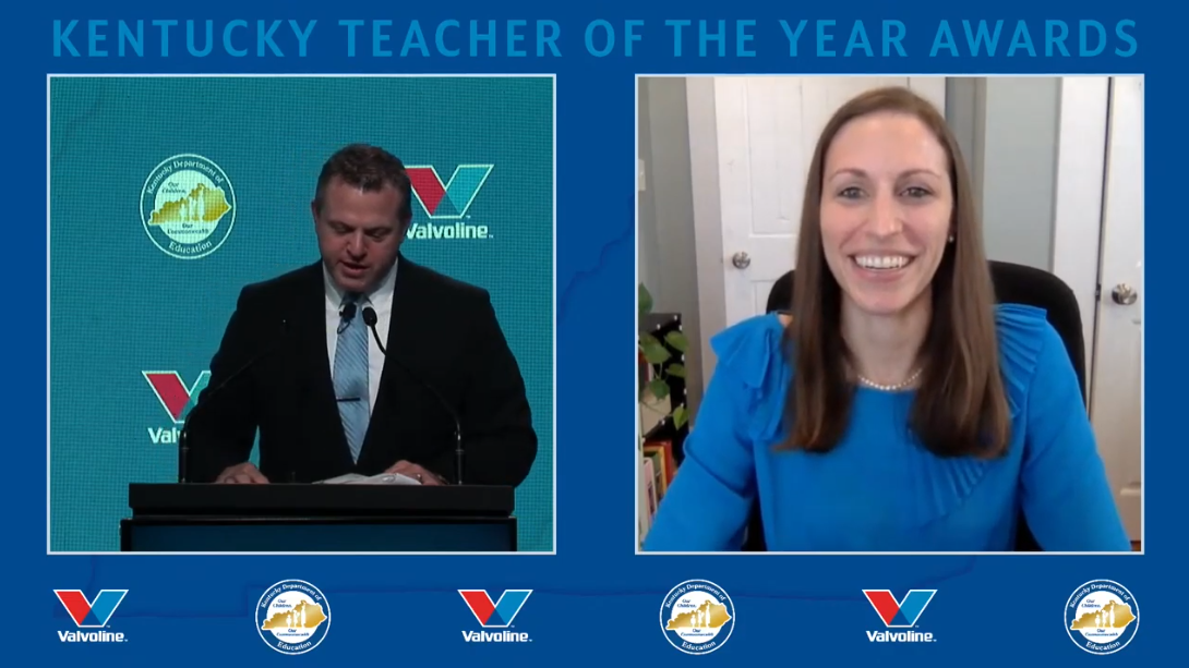 JCPS teacher honored as Kentucky Middle School Teacher of the Year for 2021