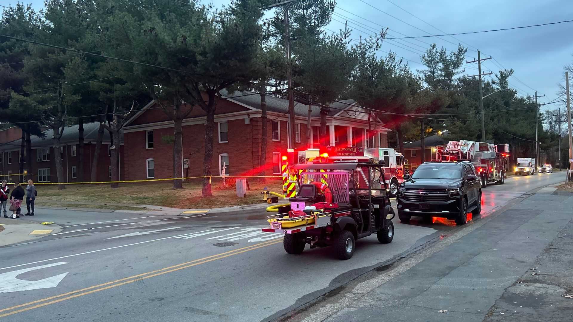 Crews Battle Jeffersonville Apartment Fire Injuring 7 People, Including ...