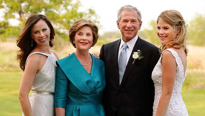 Through It All You Had Each Other Bush Twins Pen Letter To Obama Sisters 