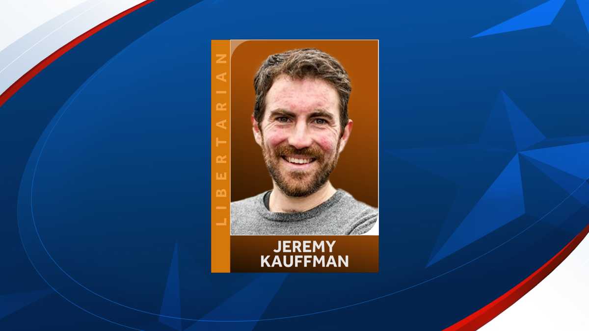 New Hampshire U.S. Senate candidates Jeremy Kauffman (L)