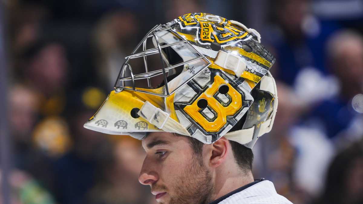 Behind the mask with Bruins goalie Jeremy Swayman