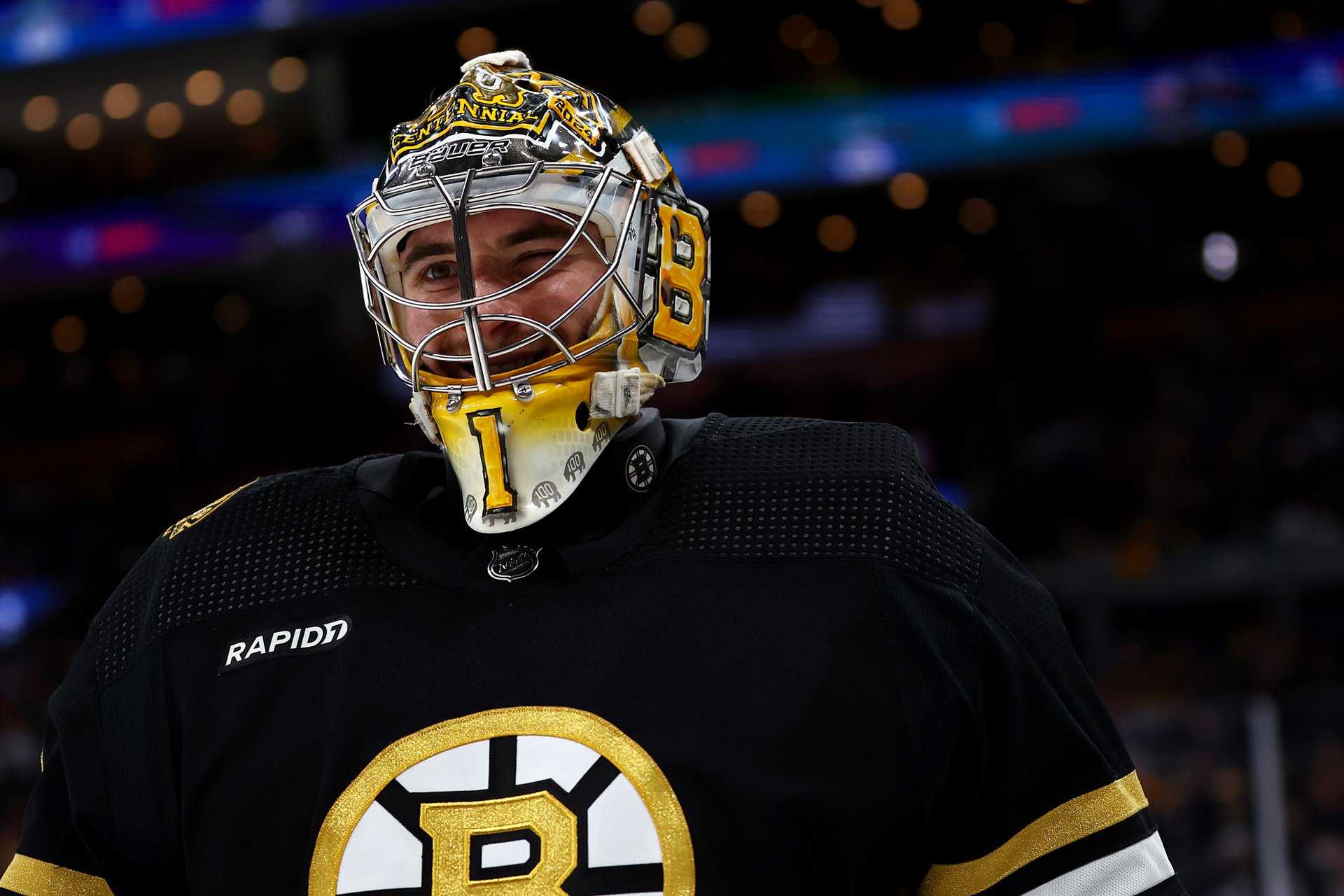 Boston Bruins Sign Goaltender Jeremy Swayman To 8-year Contract