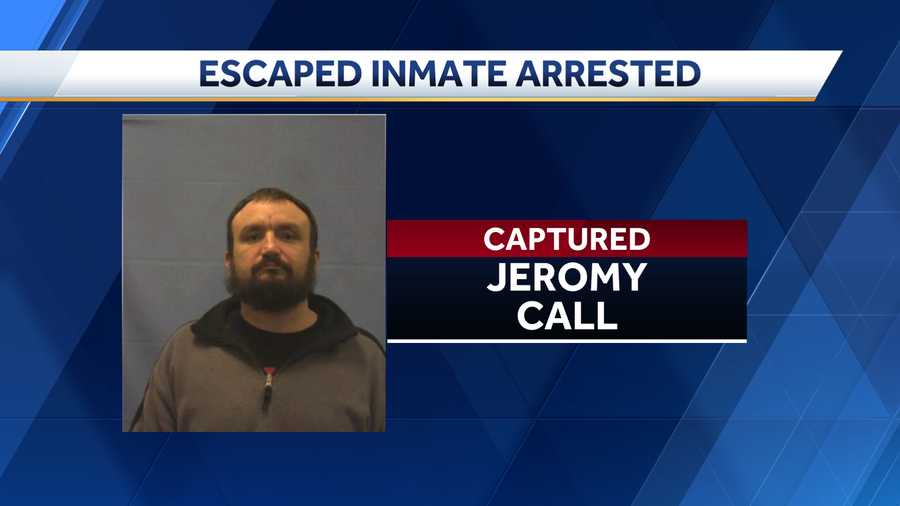 jeromy call has escaped custody three times.