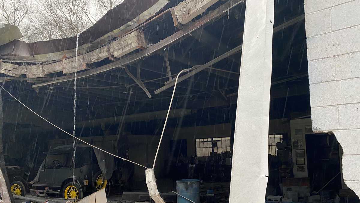 Car slams in Spartanburg body shop during chase, troopers say